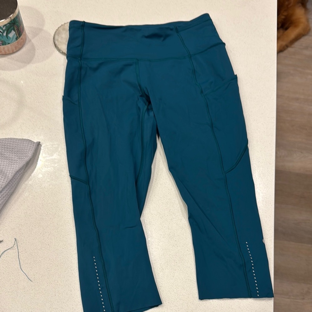 lululemon athletica Teal Leggings